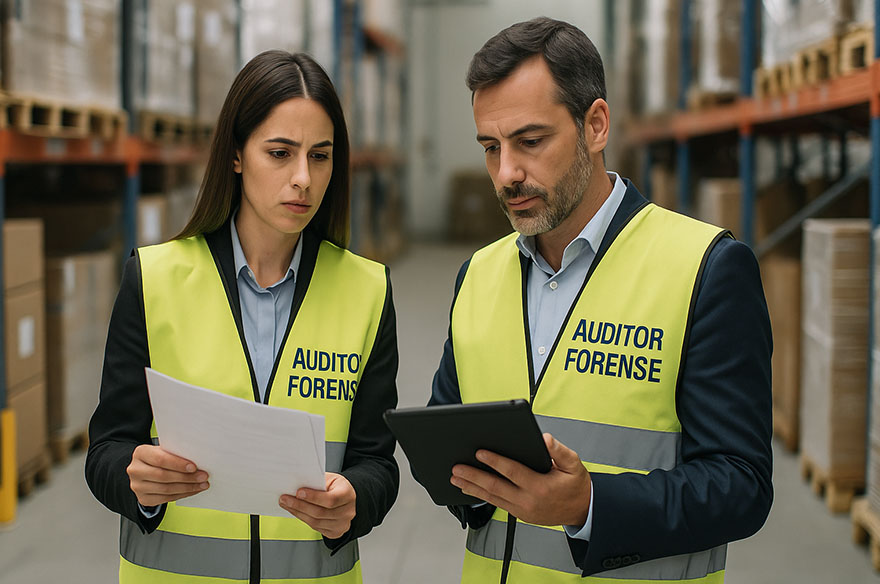 Imagen sobre inspección en empresas y la importancia de los informes periciales contables